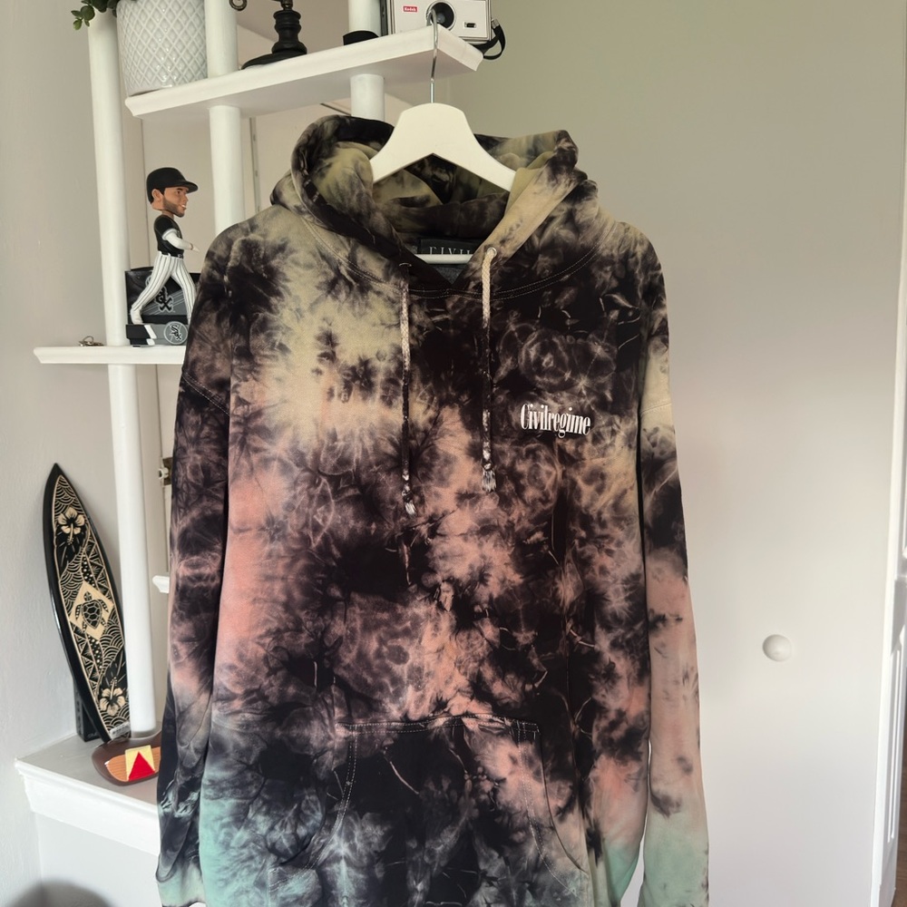 Civil Regime Rebel Youth Tie-Dye Hoodie